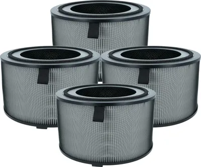 Produktbild von vhbw 4x Luftilter Ersatz für Philips FY3200/30 für Luftreiniger - Kombifilter Vorfilter + HEPA + Aktivkohle