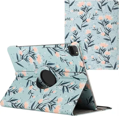 Productafbeelding van imoshion 360° Draaibare Design Bookcase voor de Apple iPad Air 13 inch (2026) M4 / (2025) M3 / (2024) M2 - Flowers