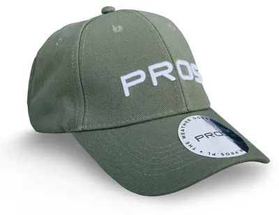 Produktbild von Baseballkappe in Olive, mit Verstellmöglichkeit am Hinterkopf, universelle Einheitsgröße