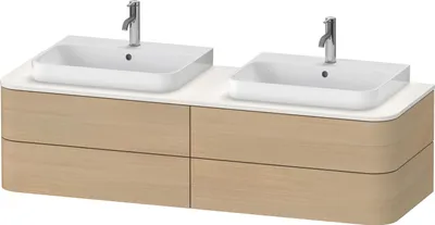 Produktbild von DURAVIT HP4964B71710010 WTU HappyD2+ wandh.,408x1600x550mm