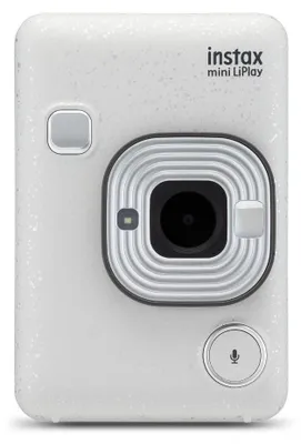 Produktbild von Fujifilm Instax mini LiPlay - Misty White VN EX D, 1/5", 2560 x 1920 Pixel, 86 x 54 mm, CMOS, Weiß, 28 mm