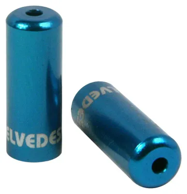 Produktbild von ELVEDES Kabelhut 4,2 mm Aluminiumblau (10st)
