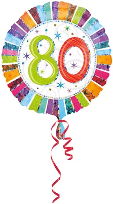 Produktbild von Amscan 16074 01, Spielzeugballon, Folie, 5 Stück(e)