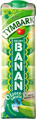 Obrázek produktu pro Napój Tymbark Zielony Banan 1 l