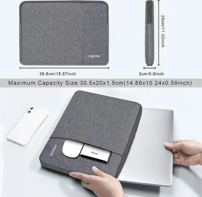 Immagine prodotto di Borsa per laptop nera da 15 pollici
