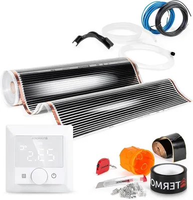Productafbeelding van Elektrische Vloerverwarmingsset 220 W/m² voor 1,5 m² met Thermostaat