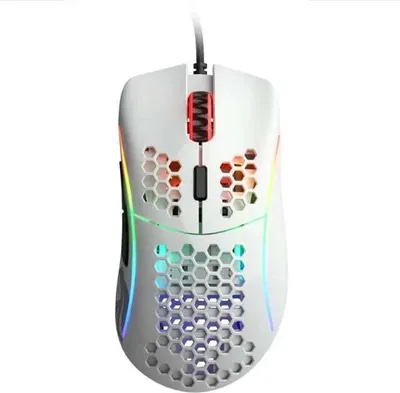 Produktbild von Glorious Gaming Model D, rechts, Optisch, USB Typ-A, 12000 DPI, Weiß