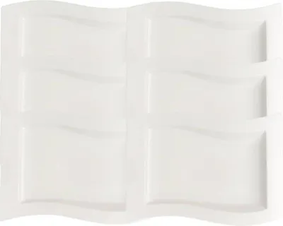 Produktbild von Villeroy & Boch New Wave Gourmetteller 33 x 24 cm Set6