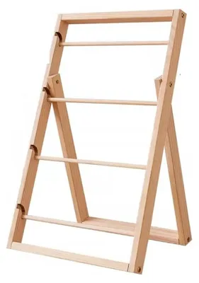 Obrázok produktu pre Drevený organizér na stužky a šijacie potreby