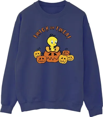 Produktbild von Looney Tunes - "Twick Or Tweat" Sweatshirt für Damen BI24937 (S) (Marineblau)