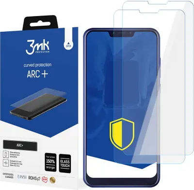Produktbild von 3mk Display Schutzfolie ARC+ für Cubot C20  0,17mm Self-Heal (2 Stück)