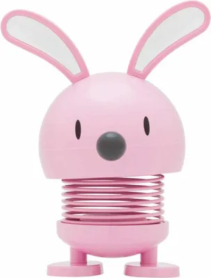 Obrázek produktu pro Hoptimist Baby Bunny Bimble, malý, nápad na velikonoční figurku, plast, světle červená, 26283