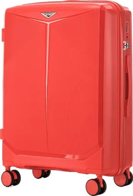 Produktbild von Stredný kufor Wings x Paprocki Brzozowski COCKATIEL - 24" RED