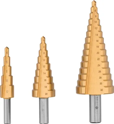 Produktbild von PARKSIDE® Spezialbohrerset PSB 6 A1 (Stufenbohrer Set 3tlg.)
