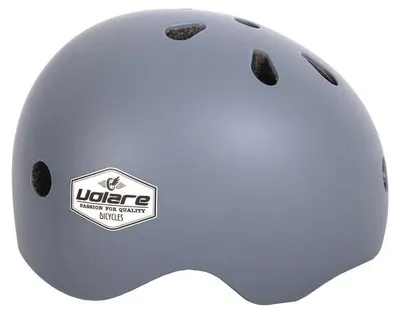 Produktbild von Volare Fahrradhelm – Kinder – Grau – 51–55 cm