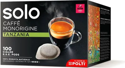 Zdjęcie produktu dla Polti BTAGD100, Podstawka pod kawę, Espresso, 7 g, Easy Serving Espresso pod (E.S.E.), Wielobarwny, 100% natural robusta