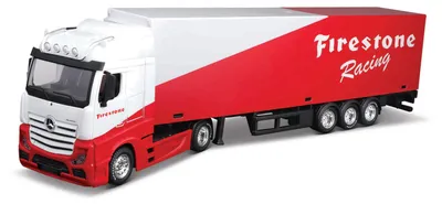 Image de Bburago Mercedes-Benz Actros Gigaspace 1:43 Firestone
