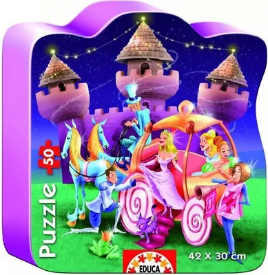 Immagine prodotto di Puzzle 50 Teile Mignon - Prinzessinnenschloss