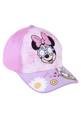 Immagine prodotto di Berretto estivo Disney Minnie Mouse - berretto per bambini con stampa e protezione UV viola