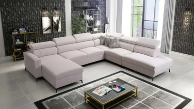 Produktbild von XXL Wohnlandschaft Riesensofa Eckcouch BALTIC IX Farbe wählbar TOP Qulaität