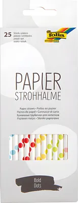 Produktbild von Folia 12593, Mehrfarbig, Papier, 200 mm, 6 mm, 25 Stück(e), Box