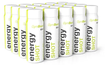 Produktbild von GymBeam - Energy Shot, 20 x 60 ml, Zitrone Limette