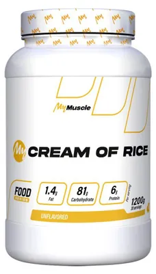Image de Crèmes de riz - MyMuscle - My cream of rice (1200g) - Saveur Neutre