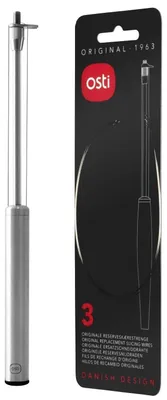 Produktbild von Osti Käseschneider Edelstahl 25 cm silber mit drei Ersatzdrähten
