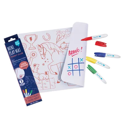 Immagine prodotto di Super Petit Mini tappetino in silicone Pony CLub