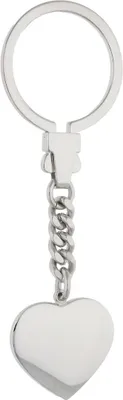 Produktbild von JuwelmaLux Schlüsselanhänger Herz Metall rhodiniert JL14-01-0458