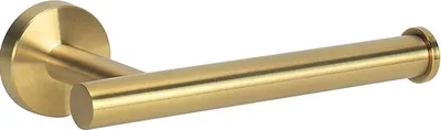 Produktbild von Badkamer- und Küchenablage aus Edelstahl - Wandmontierte Toilettenpapierhalterung - Tissuedispenser - Schwarz-Gold