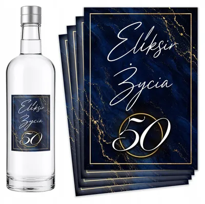 Obrázok produktu pre Narodeninové štítky na fľaše: 18, 20, 30, 40, 50, 60, 70 – 8 kusov
