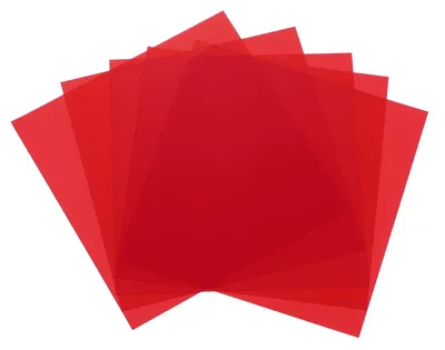 Immagine prodotto di Fogli di plastica colorata, pellicola trasparente ambrata, 5 x 5 cm, confezione da 5 pezzi