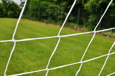 Produktbild von Fußballtornetz - 2,4m x 1,8m - Durchmesser 2mm - Ersatznetz für Fußballtor POWERSHOT 2,4m x 1,8m