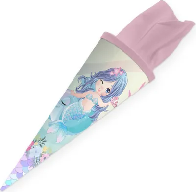 Produktbild von itenga Geschwister Schultüte 35cm magische Meerjungfrau