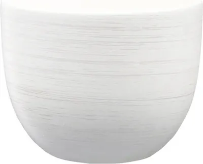 Obrázek produktu pro Obal na květináč keramický PURKYNĚ WHITE Ø13 x 11 cm matný bílý