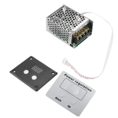 Produktbild von 4000W SCR Digitaler Spannungsregler Drehzahlregler Dimmer Thermostat AC 220V