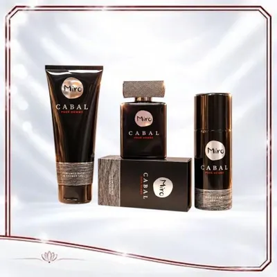 Produktbild von Miro CABAL 3 tlg. Sparset: Eau de Toilette Spray 75 ml + Deodorant Spray 150 ml + Shower Gel 250 ml