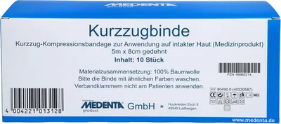 Produktbild von KURZZUGBINDE 5MX8CM, 10 St BIN
