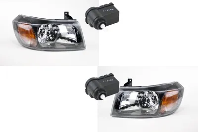Produktbild von Scheinwerfer passend für Ford Transit 00 01/00-05/06 Links Rechts mit Stellmotor 4047299 1435867 1063829 6C1113K198AA XS4X13K198AB YC1X13K198AA Johns