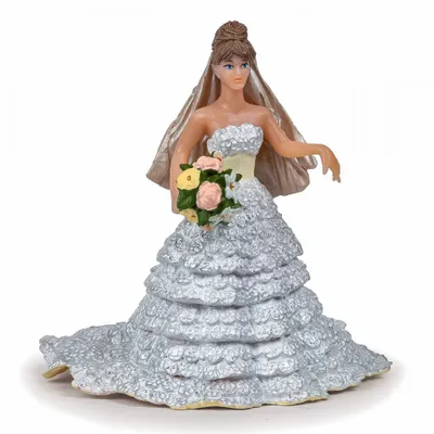 Produktbild von Papo 38819 - Figur der Braut mit Spitzenkleid PAPO