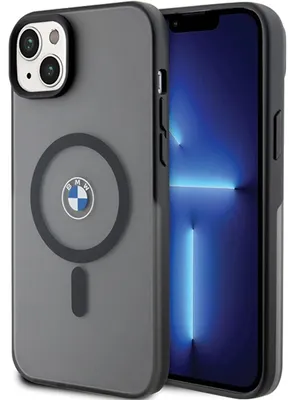 Obrázok produktu pre BMW BMHMP14MDSLK, čierne, pevné puzdro Signature MagSafe pre iPhone 14 Plus 6,7" (BMHMP14MDSLK)