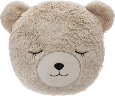 Image de Kissen kind bär beige d28cm  - Atmosphera créateur d'intérieur