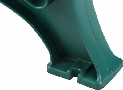 Produktbild von Blome Gartenbank Helgoland 3-Sitzer, Pflegeleichte Kunststoff, mit 13 Mehrkammerprofilen, 2 Standfüßen & Lehne, Grün