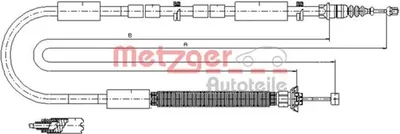 Produktbild von METZGER Handbremsseil Seilzug Feststellbremse für FIAT STILO (192) Hinten Rechts 12.0706