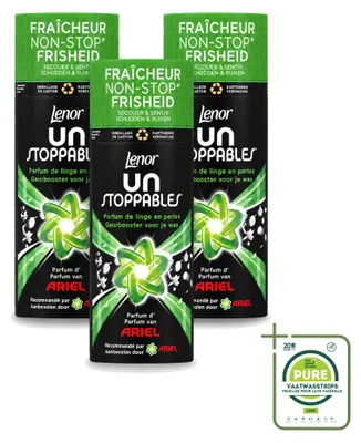 Produktbild von 3 x Lenor Unstoppables Ariel Duftbooster - 165 g - Großpackung - 3 Stücke