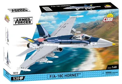 Produktbild von COBI F/A-18C Hornet, Bausatz, 8 Jahr(e), 784 Stück(e)