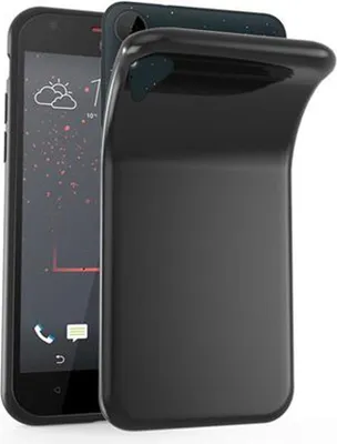 Produktbild von Cadorabo Hülle für HTC Desire 10 LIFESTYLE / Desire 825 Schutz Hülle in Schwarz Schutzhülle TPU Silikon Cover Etui Case
