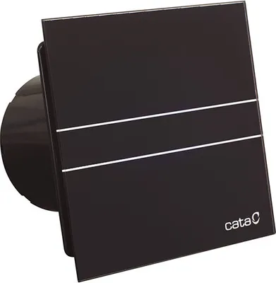 Produktbild von CATA 00900502, Leitung, Badezimmer, Schwarz, 115 m³/h, 10 cm, 1 Lüfter