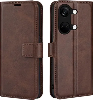 Produktbild von OnePlus Nord 3 Hülle - Coverup Deluxe Klapphülle - Dunkelbraun